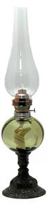 Floriánova huť Petrolejová lampa s cínovou nohou
