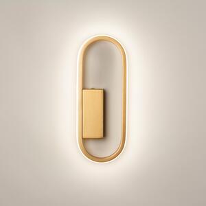 Nástěnné designové LED svítidlo Aret Gold (LMD)