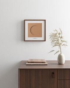 Idealform Poster no. 4 Minimalist circle Terracotta
