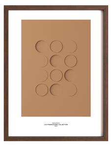 Idealform Poster no. 16 Shadow forms Terracotta