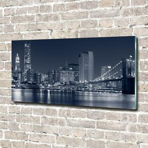 Moderní skleněný obraz z fotografie Manhattan New York osh-37762397