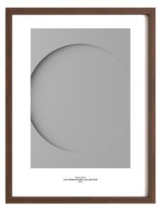 Idealform Poster no. 24 Round composition Silver grey