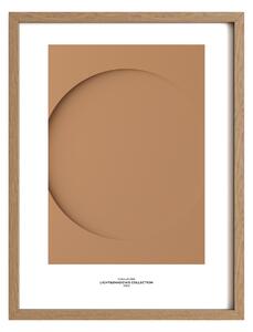 Idealform Poster no. 22 Round composition Terracotta