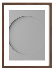 Idealform Poster no. 23 Round composition Silver grey