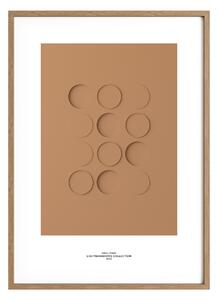 Idealform Poster no. 35 Shadow forms Terracotta