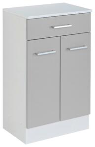 SPODNÍ SKŘÍŇKA, světle šedá, bílá, 50/84/35 cm Held - Koupelnové série, Online Only
