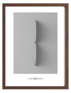 Idealform Poster no. 30 Arched shapes Silver grey