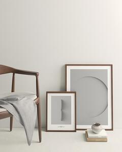 Idealform Poster no. 8 Arched shapes Barva: Smokey taupe, Velikost: 500x700 mm