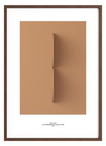 Idealform Poster no. 47 Arched shapes Terracotta