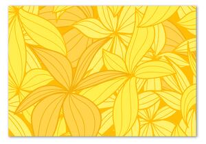 Moderní foto obraz na stěnu Žluté květiny pozadí osh-39162100