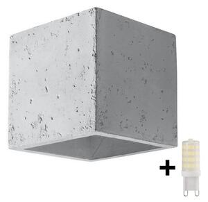 BRILAGI - LED Nástěnné svítidlo MURO 1xG9/3,5W/230V beton BG0540