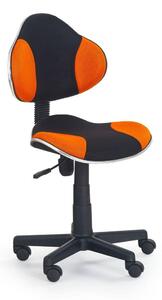 Židle QZY-G2 černo-oranžová