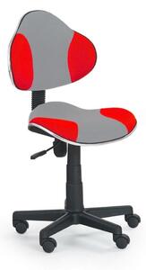 Židle QZY-G2 šedo červená