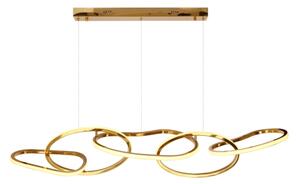 LED Lustr na lanku ANNELI LED/45W/230V 125 cm zlatá