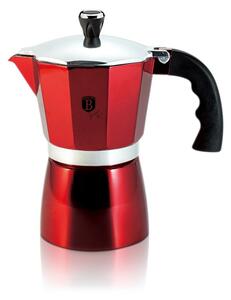 Konvice na espresso 6 šálků Burgundy Metallic Line