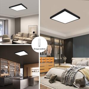 Immax NEO LITE FRAME Smart stropní svítidlo 60x60cm, IP44, CCT, WiFi, Tuya, BEACON černé