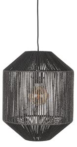 LABEL51 Závěsná lampa Ibiza - černá juta