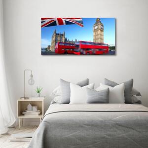 Foto obraz na plátně Autobus v Londýně oc-41680227