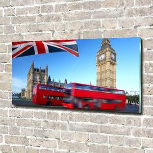 Fotoobraz skleněný na stěnu do obýváku Autobus v Londýně osh-41680227