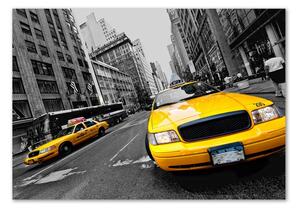Foto obraz sklo tvrzené Taxi New York osh-41983916