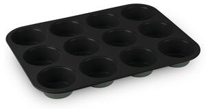 Forma na muffiny s nepřilnavým povrchem 12 ks Mtte Green Collection
