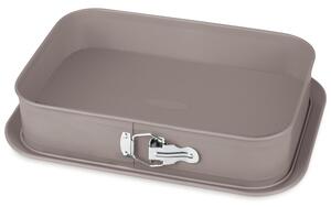 Forma na dort hranatá s titanovým povrchem 39x27 cm Taupe Collection