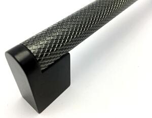 L-design Nábytková úchytka Snake antracit/černá Rozteč úchytky (mm): 160