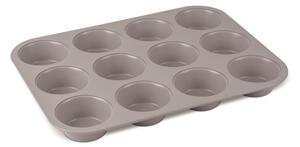 Forma na muffiny s nepřilnavým povrchem 12 ks Taupe Collection