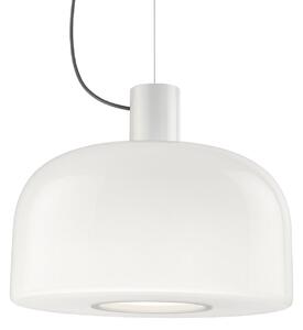 Závěsná svítidlo FLOS, Bellhop Glass S2, stmívatelné, Bílá, Obývací pokoj, Sklo