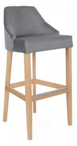 Snap Alexis barová židle šedá