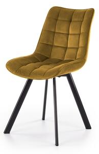 Halmar židle K332 + barevné provedení: žlutá