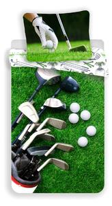 Jerry Fabrics Bavlněné povlečení Golf, 140 x 200 cm, 70 x 90 cm
