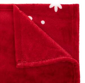 Vánoční červená deka