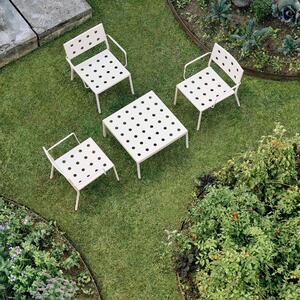 HAY Zahradní křeslo Balcony Lounge Chair, Chalk Beige