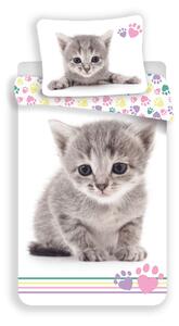 Jerry Fabrics Bavlněné povlečení Kitten colour, 140 x 200 cm, 70 x 90 cm