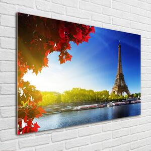 Foto obraz fotografie na skle Eiffelova věž Paříž osh-44409283