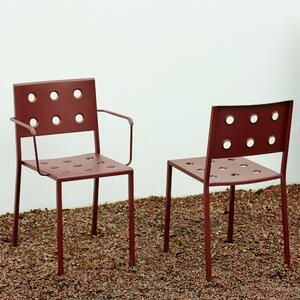 HAY Zahradní jídelní židle Balcony Dining Chair, Iron Red