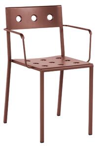 HAY Zahradní židle Balcony Armchair, Iron Red
