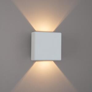 Brilagi - LED Venkovní nástěnné svítidlo DOUBLERAY LED/6W/230V bílá IP54