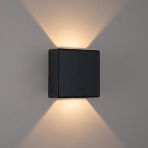 Brilagi - LED Venkovní nástěnné svítidlo DOUBLERAY LED/6W/230V černá IP54