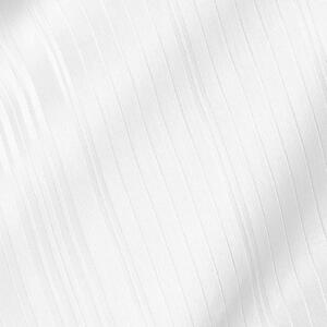 Goldea damaškové ložní povlečení se saténovým vzhledem deluxe - drobné bílé proužky 240 x 200 a 2ks 70 x 90 cm