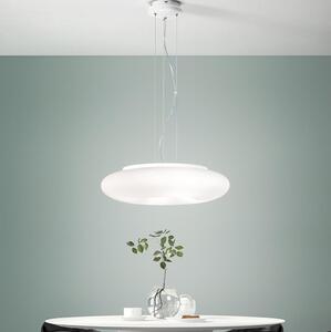 Ondaluce - Lustr na lanku DODI 2xE27/15W/230V pr. 53 cm bílá