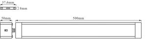Osram - LED Podlinkové svítidlo se senz CABINET LED/10W/230V 3000K 50 cm bílá
