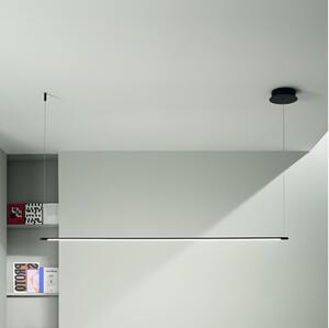 Ondaluce - LED Stmívatelný lustr na lanku GENIUS LED/28W/230V černá