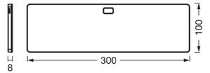 Osram - LED Stm podlinkové svítidlo se senz UNDERCABINET LED/5W/230V bílá