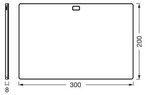 Osram - LED Stm podlinkové svítidlo se senz UNDERCABINET LED/7,5W/230V bílá