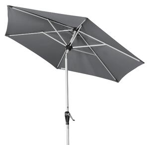Doppler ACTIVE, slunečník s automatickým naklápěním klikou, 210 cm, antracit