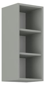 Horní otevřená skříňka ULLERIKE - šířka 30 cm, šedá