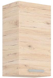 Horní kuchyňská skříňka BERIT - šířka 40 cm, dub bordeaux