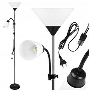 Stojací lampa Masterled černá E27 60 W flexibilní krk
